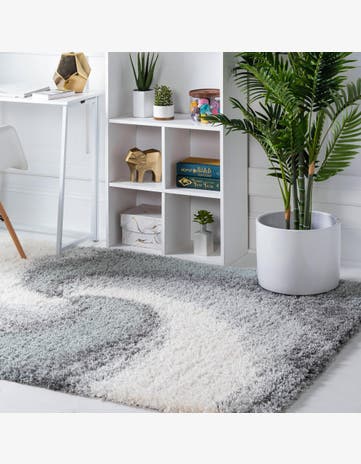 9' 10 x 13' Soft Touch Shag Rug