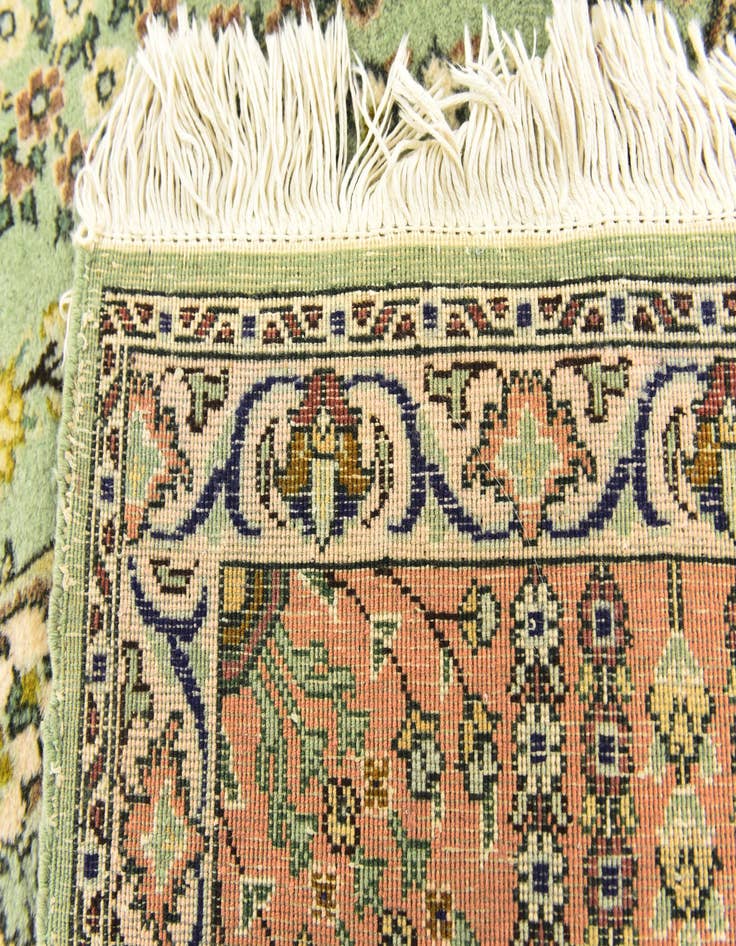 Detail image of 6' 9 x 10' Hand Knotted Tabriz Persian Wool Rug