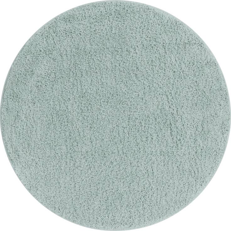 Detail image of 8' x 8' Soft Solid Shag Round Rug