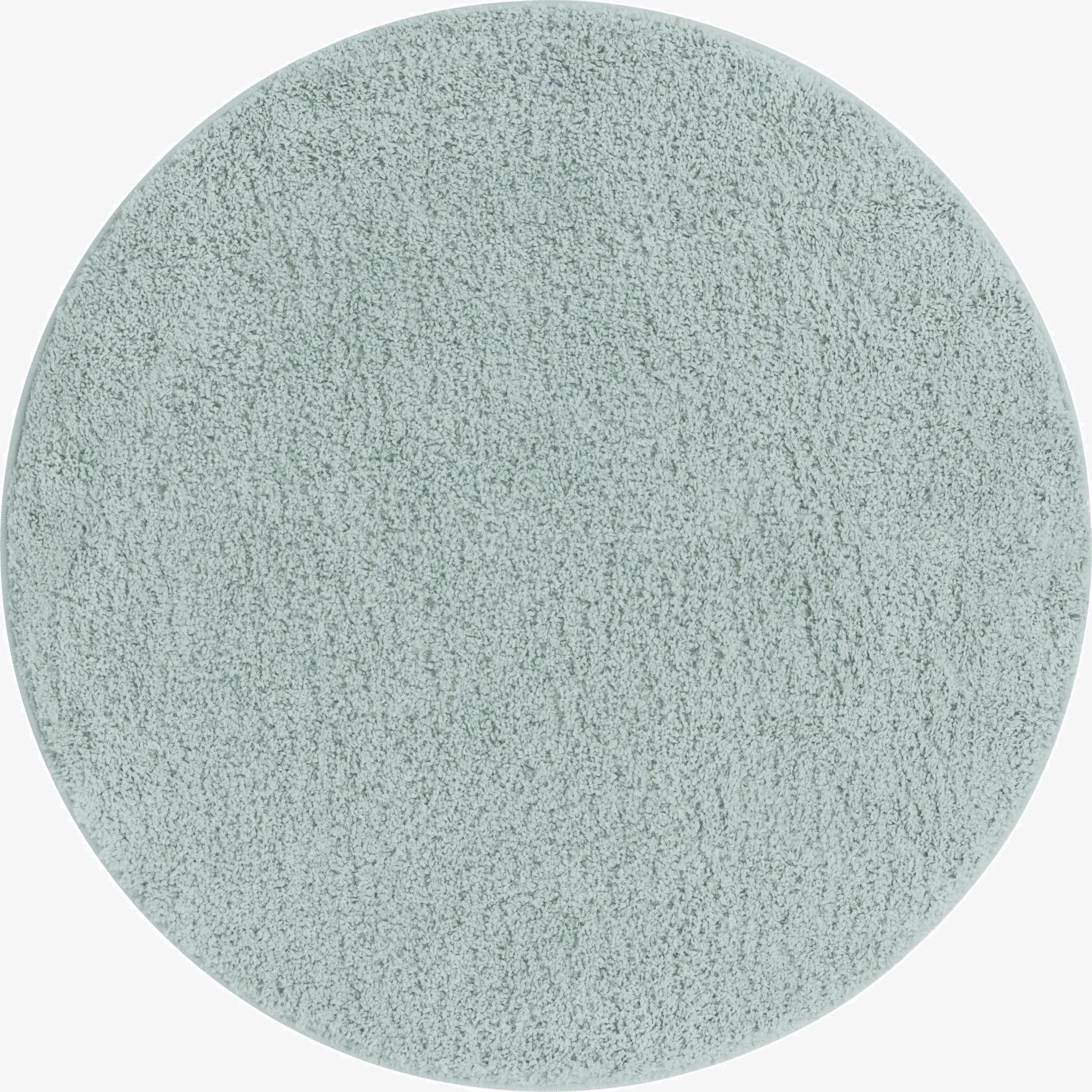 Primary image 6' x 6' Soft Solid Shag Round Rug
