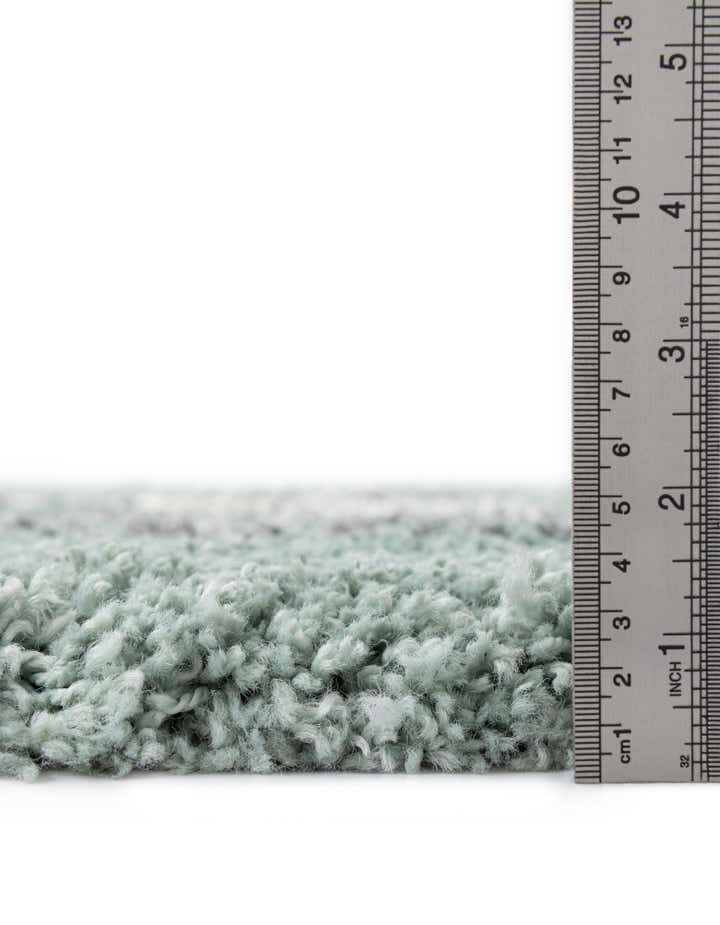 5' 3 x 5' 3 Soft Touch Shag Round Rug