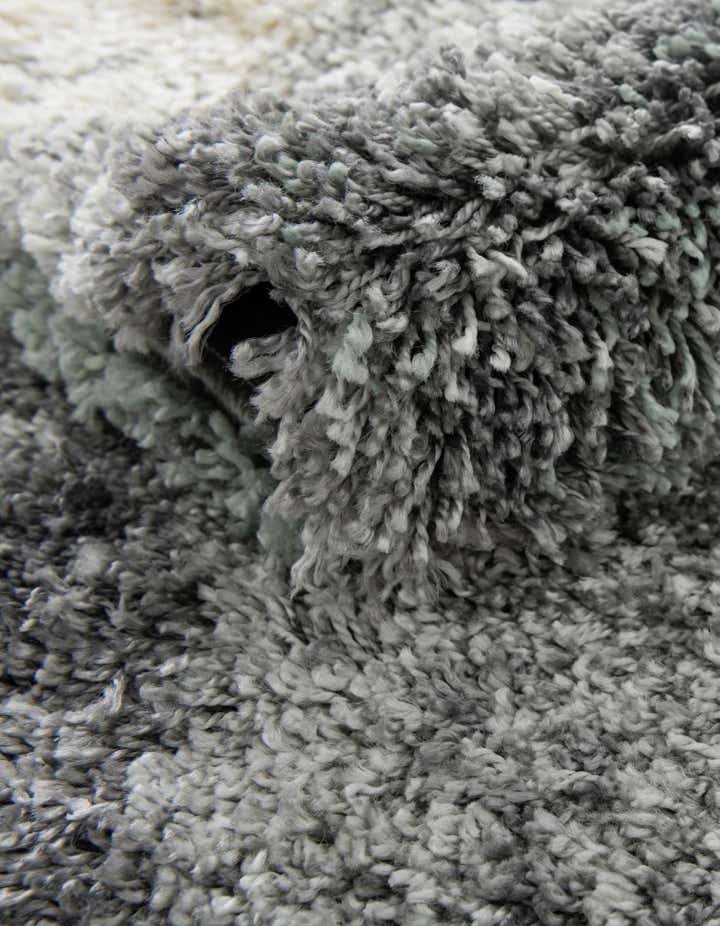 5' 3 x 5' 3 Soft Touch Shag Round Rug