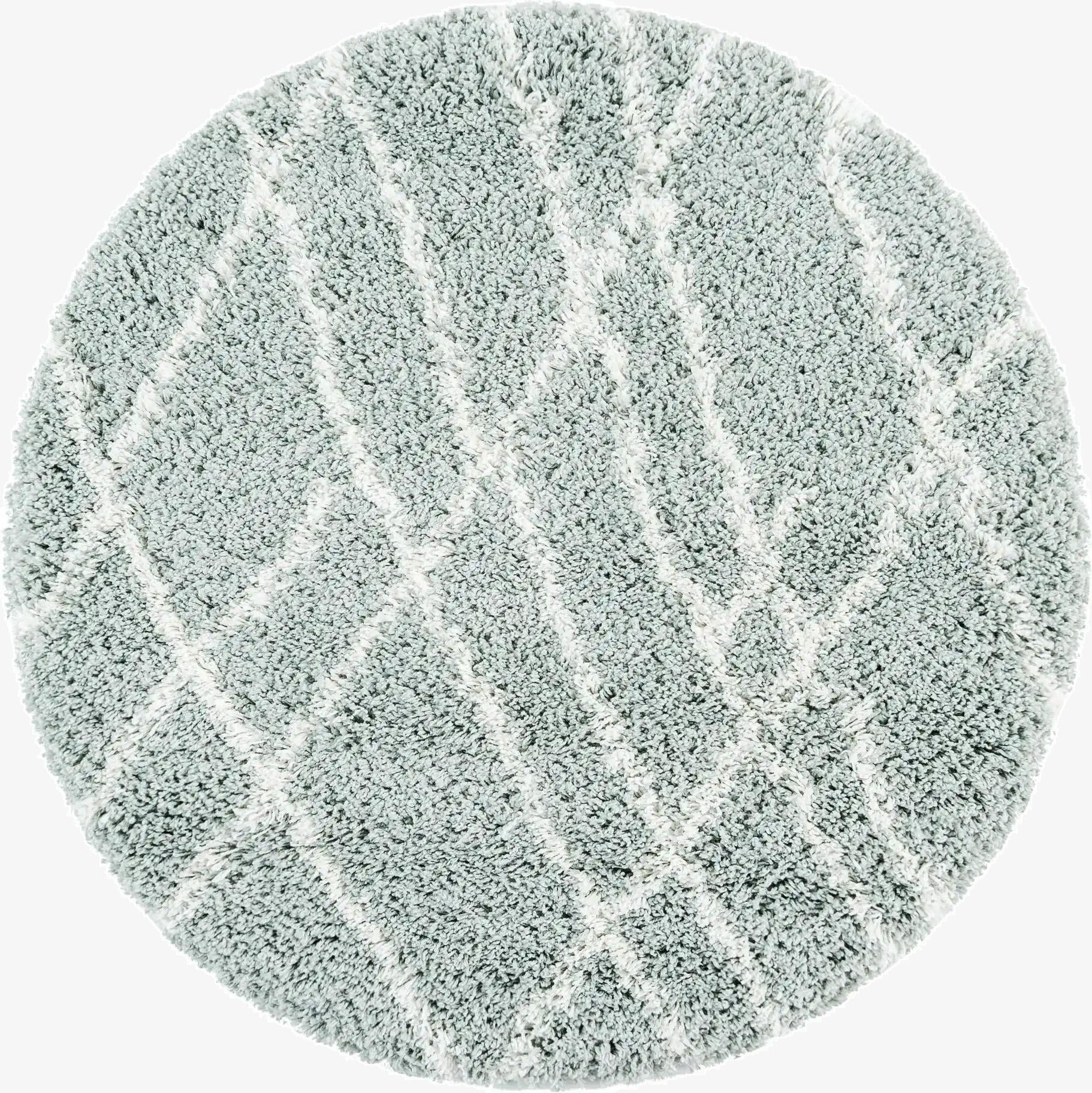 3' 3 x 3' 3 Soft Touch Shag Round Rug