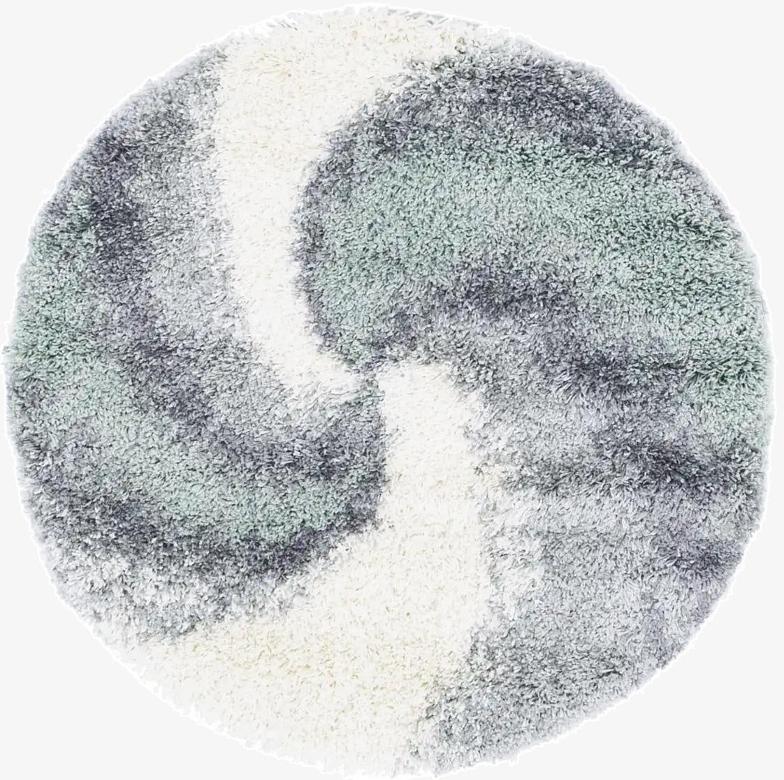 3' 3 x 3' 3 Soft Touch Shag Round Rug