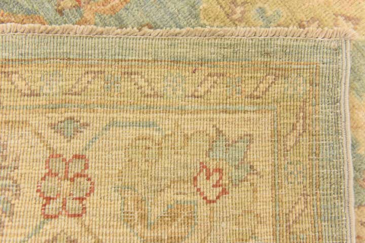 3' 1 x 10' 10 Hand Knotted Peshawar Ziegler Runner Rug