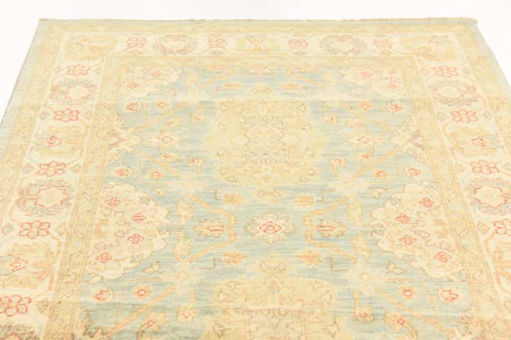 3' 1 x 10' 10 Hand Knotted Peshawar Ziegler Runner Rug