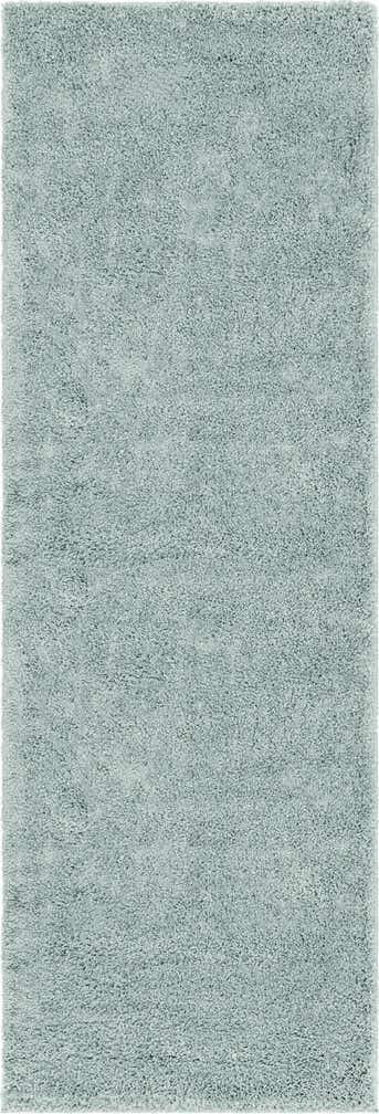 2' x 6' 9 Soft Solid Shag Runner Rug