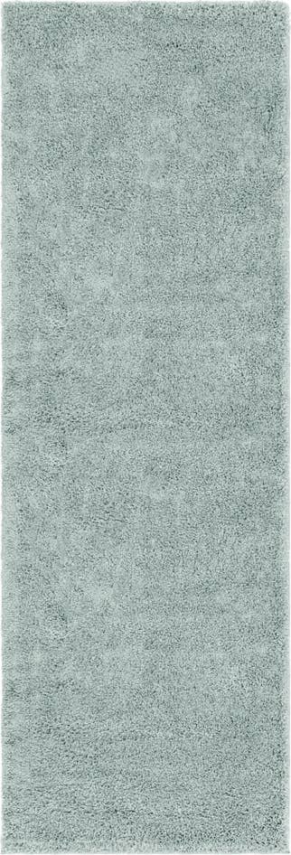 Detail image of 2' x 6' 9 Soft Solid Shag Runner Rug