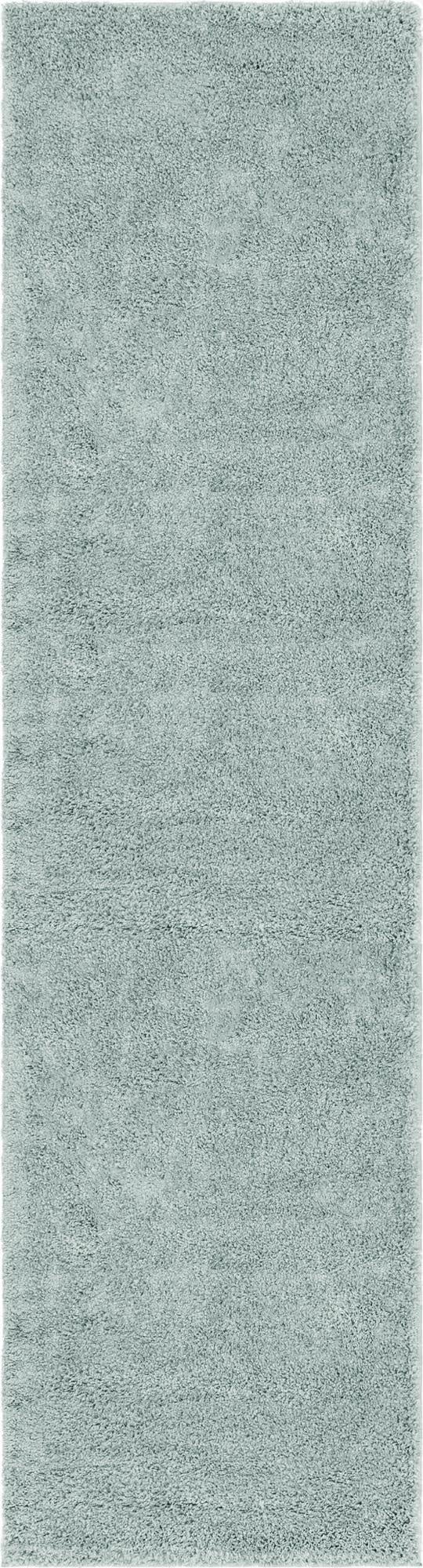 2' 7 x 10' Soft Solid Shag Runner Rug