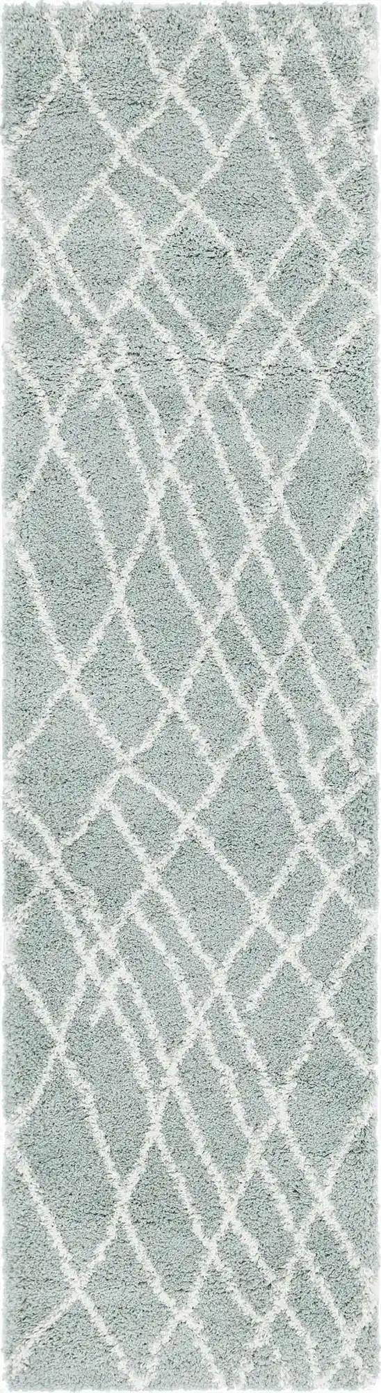 2' 7 x 10' Soft Touch Shag Runner Rug