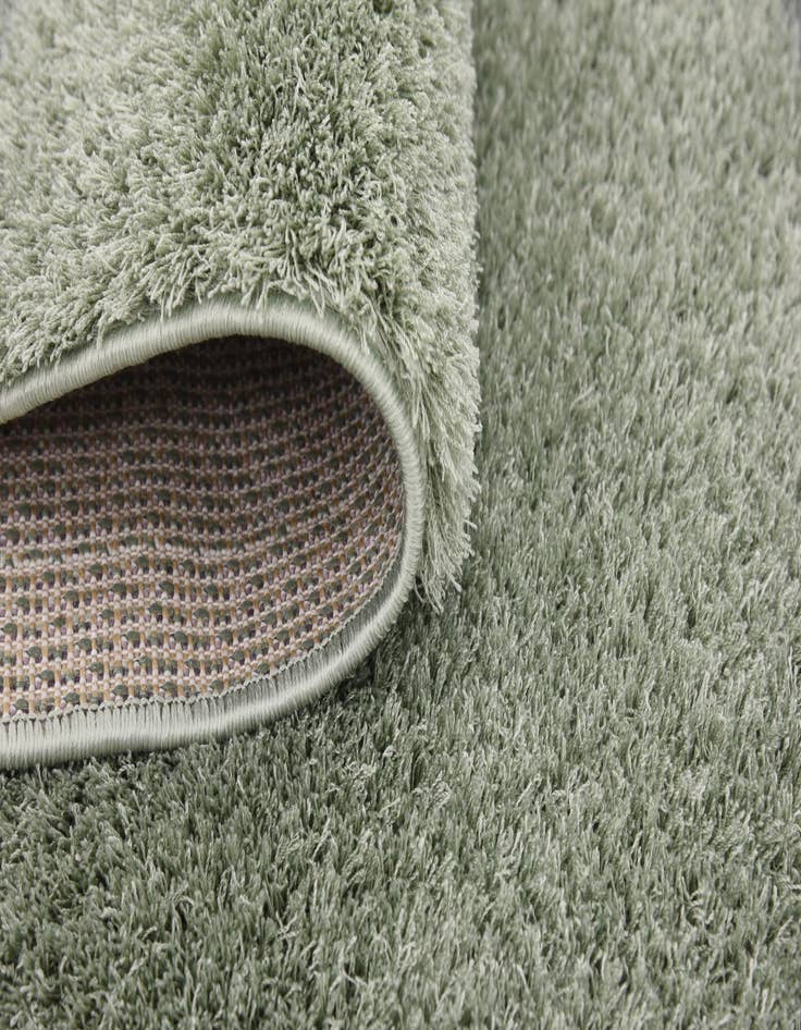 Detail image of  2' 7 x 10' Studio Solid Shag Runner Rug