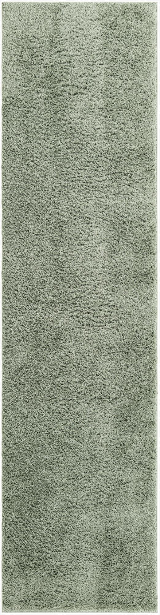 2' 7 x 10' Studio Solid Shag Runner Rug