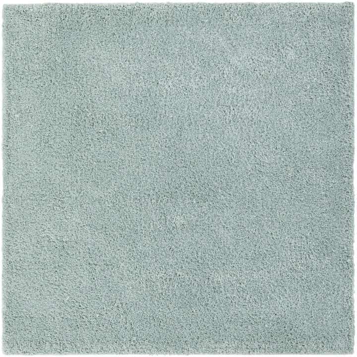 8' x 8' Soft Solid Shag Square Rug