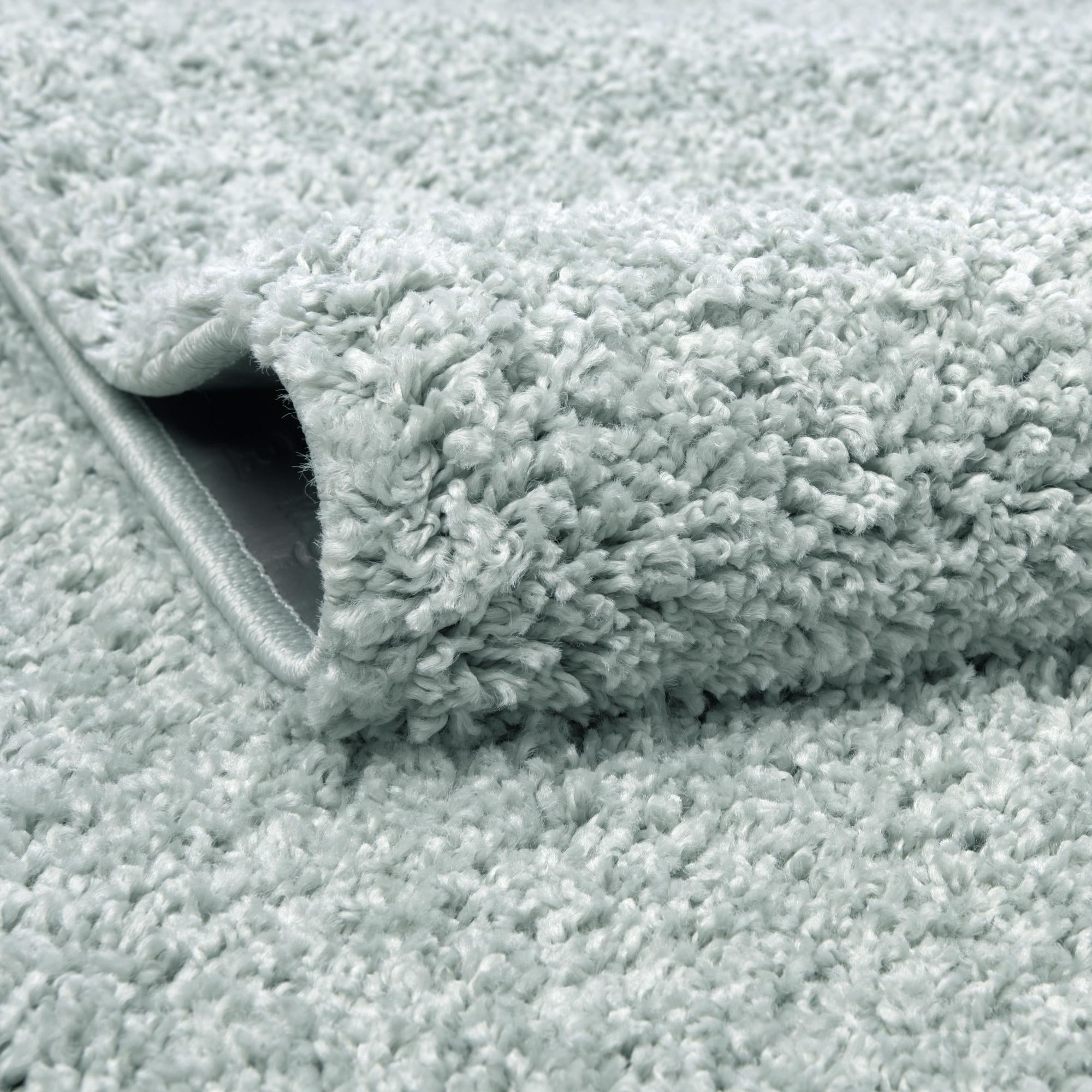 8' x 8' Soft Solid Shag Square Rug