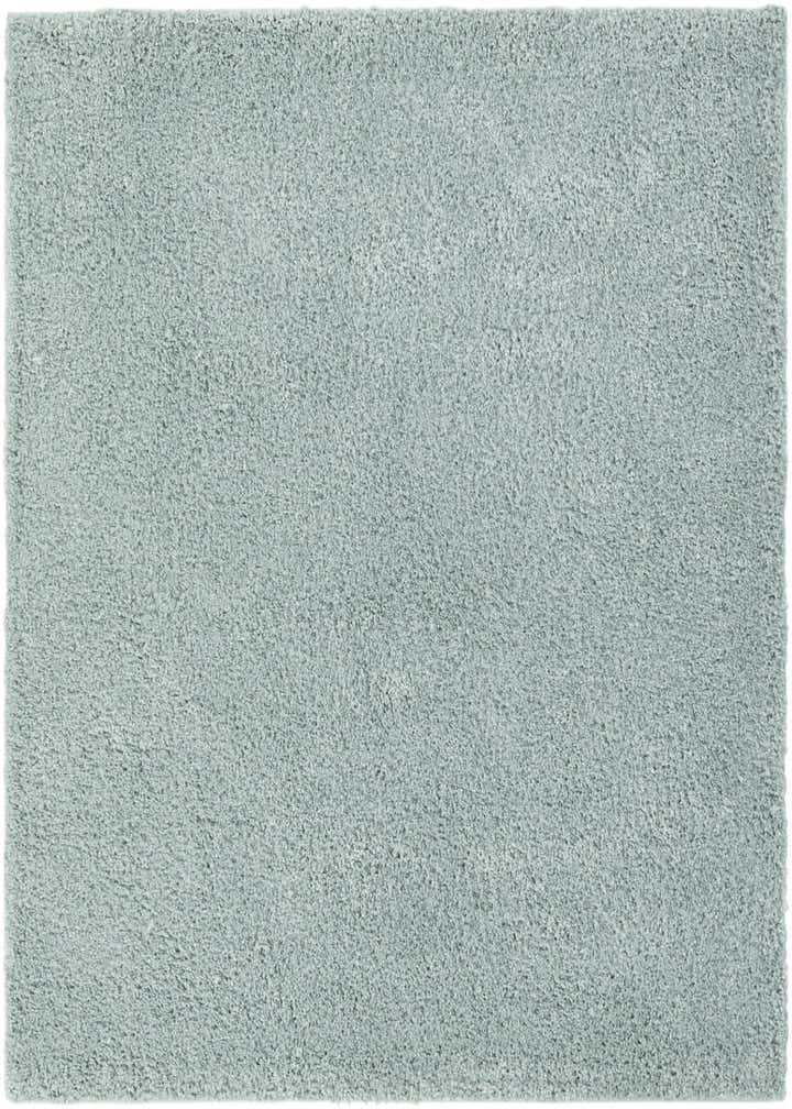 5' x 5' Soft Solid Shag Square Rug