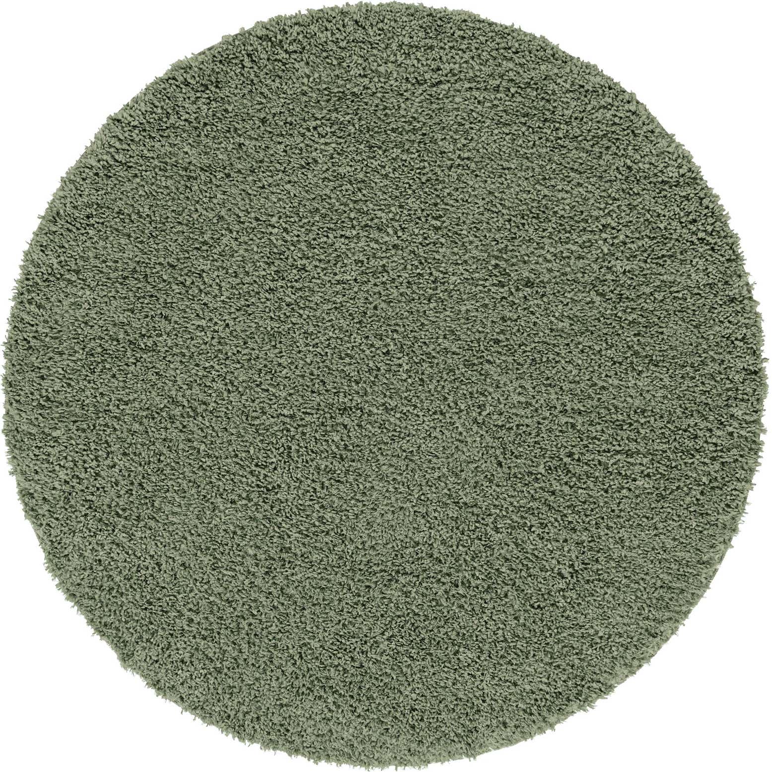 7' 10 x 7' 10 Zermatt Shag Round Rug