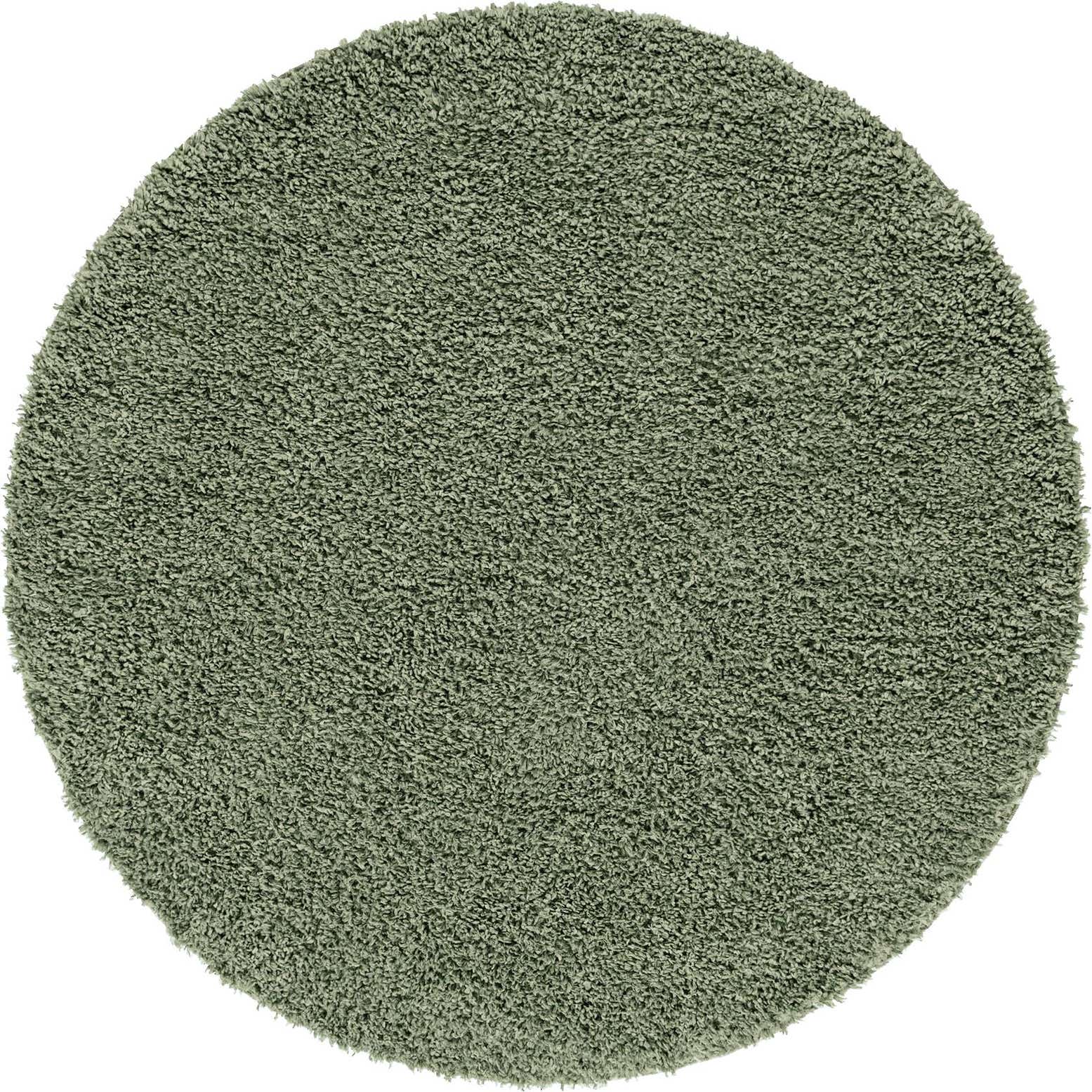 5' 3 x 5' 3 Zermatt Shag Round Rug