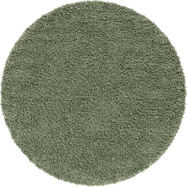 Detail image of 5' 3 x 5' 3 Zermatt Shag Round Rug