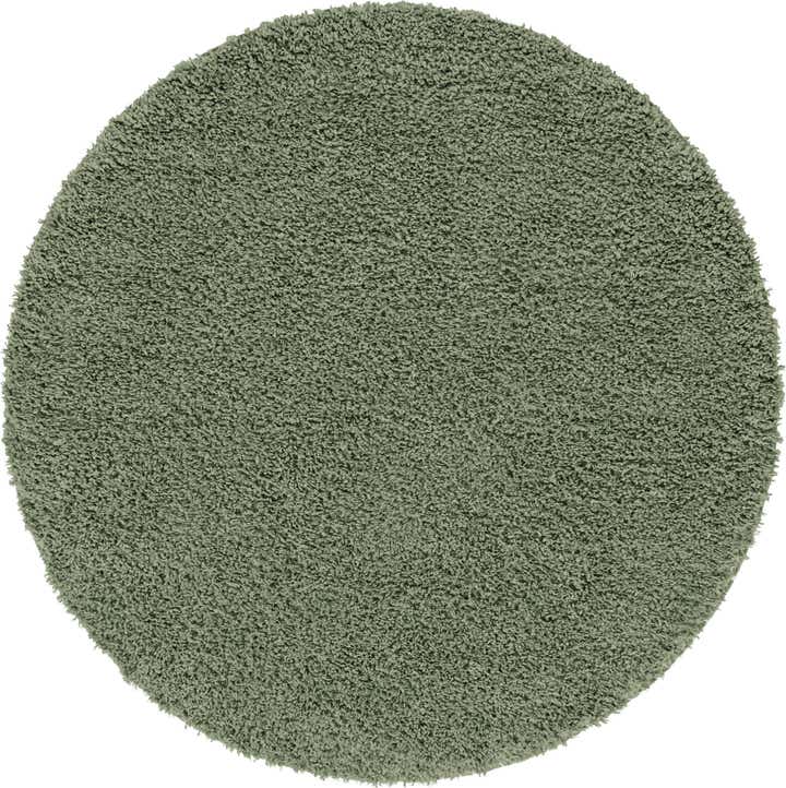10' x 10' Zermatt Shag Round Rug