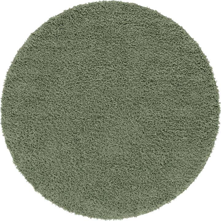 2' x 2' Zermatt Shag Round Rug