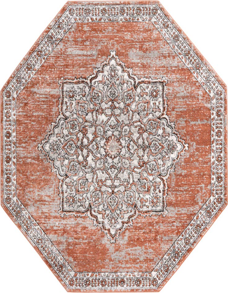 Detail image of 7' x 7' Nyla Octagon Rug