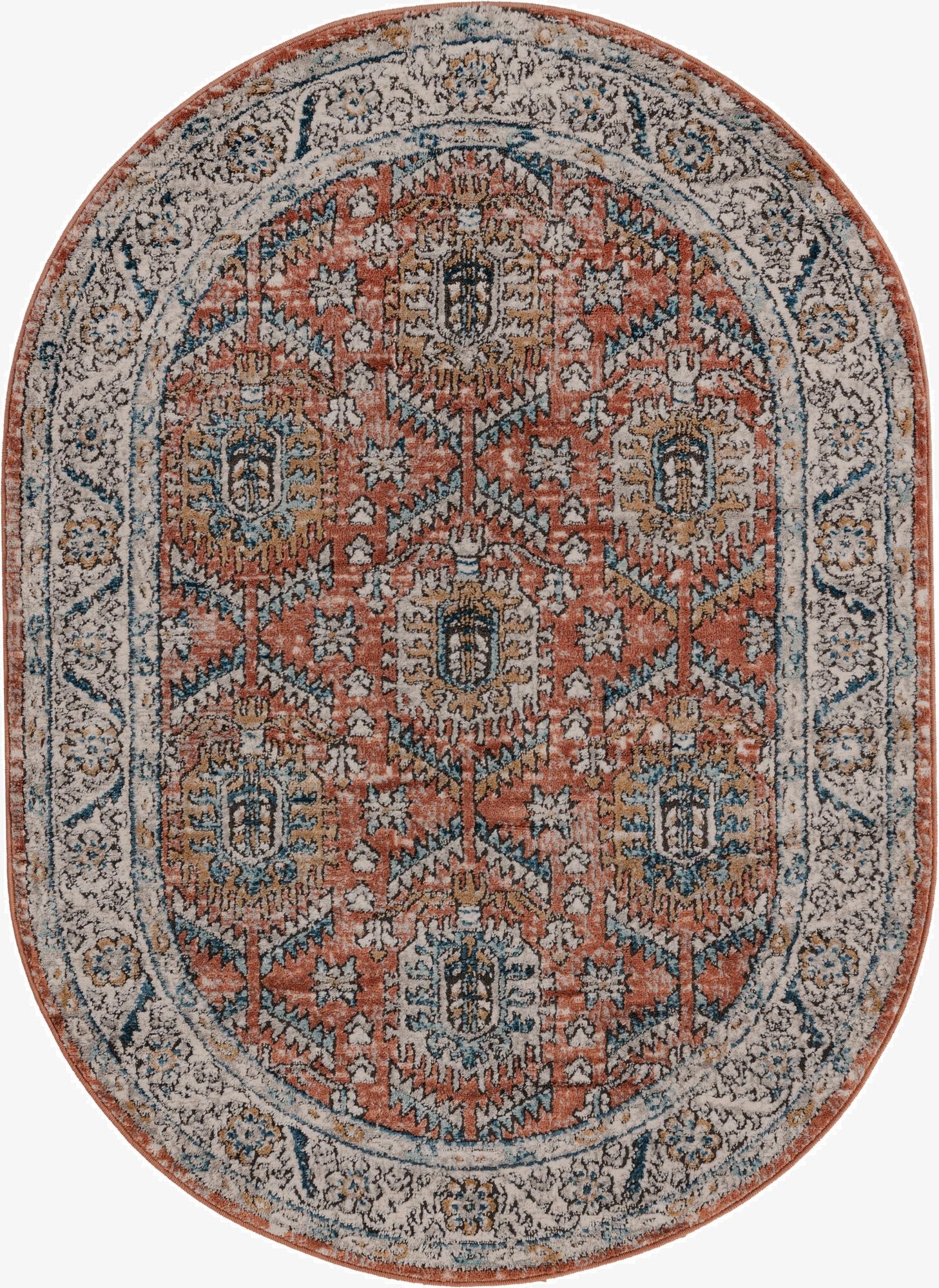 4' x 6' Nyla Oval Rug