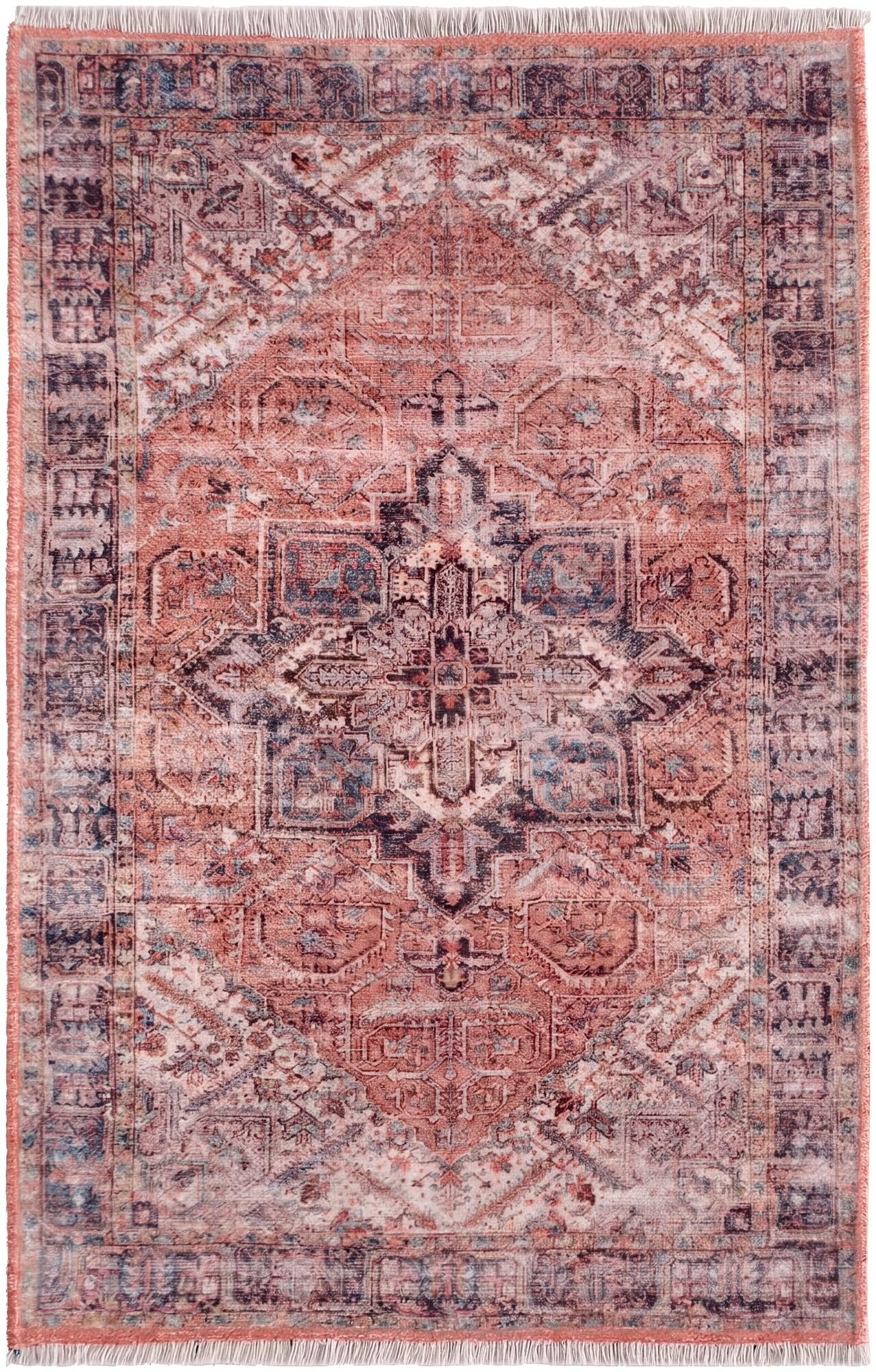 Salmon Pink Boutique Rug