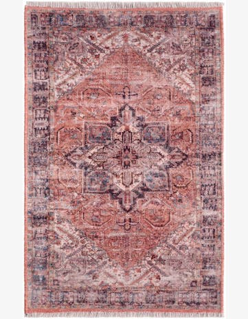 Salmon Pink Boutique Rug