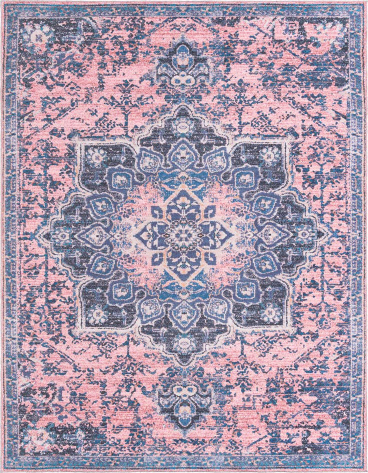 Detail image of 9' 2 x 12' Washable Francesca Rug