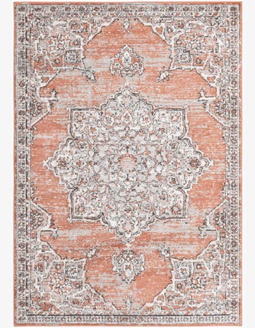 Salmon Pink Nyla Rug