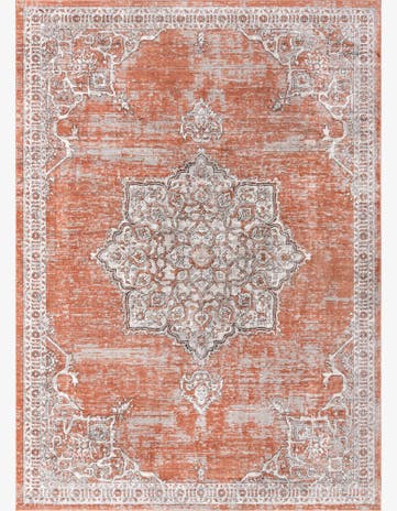 Salmon Pink Nyla Rug