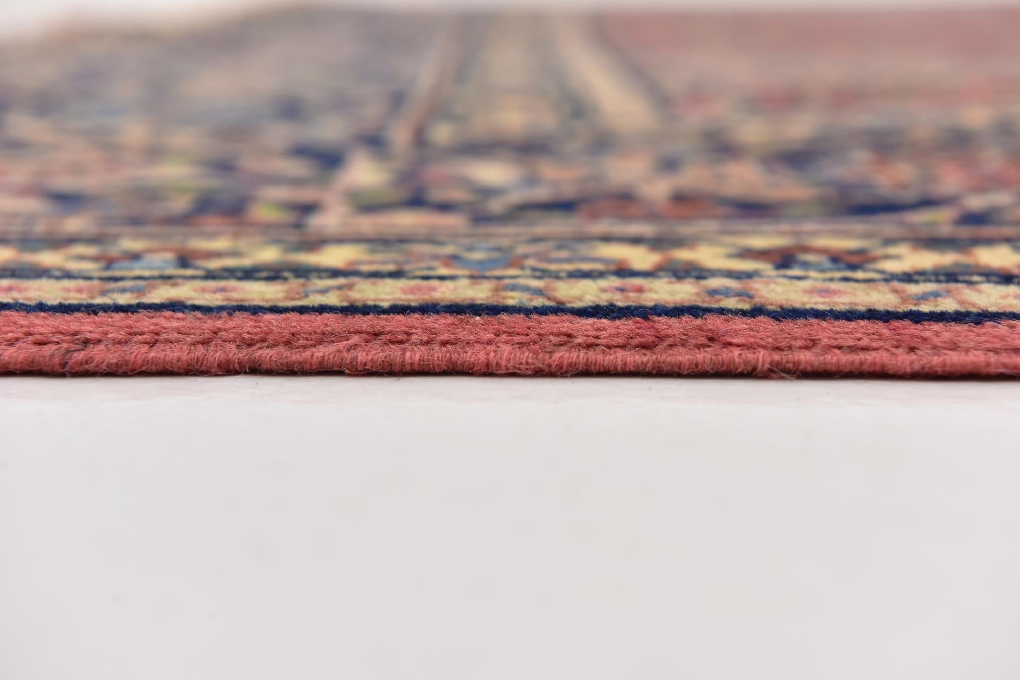 8' 6 x 11' 4 Hand Knotted Sarough Persian Wool Rug
