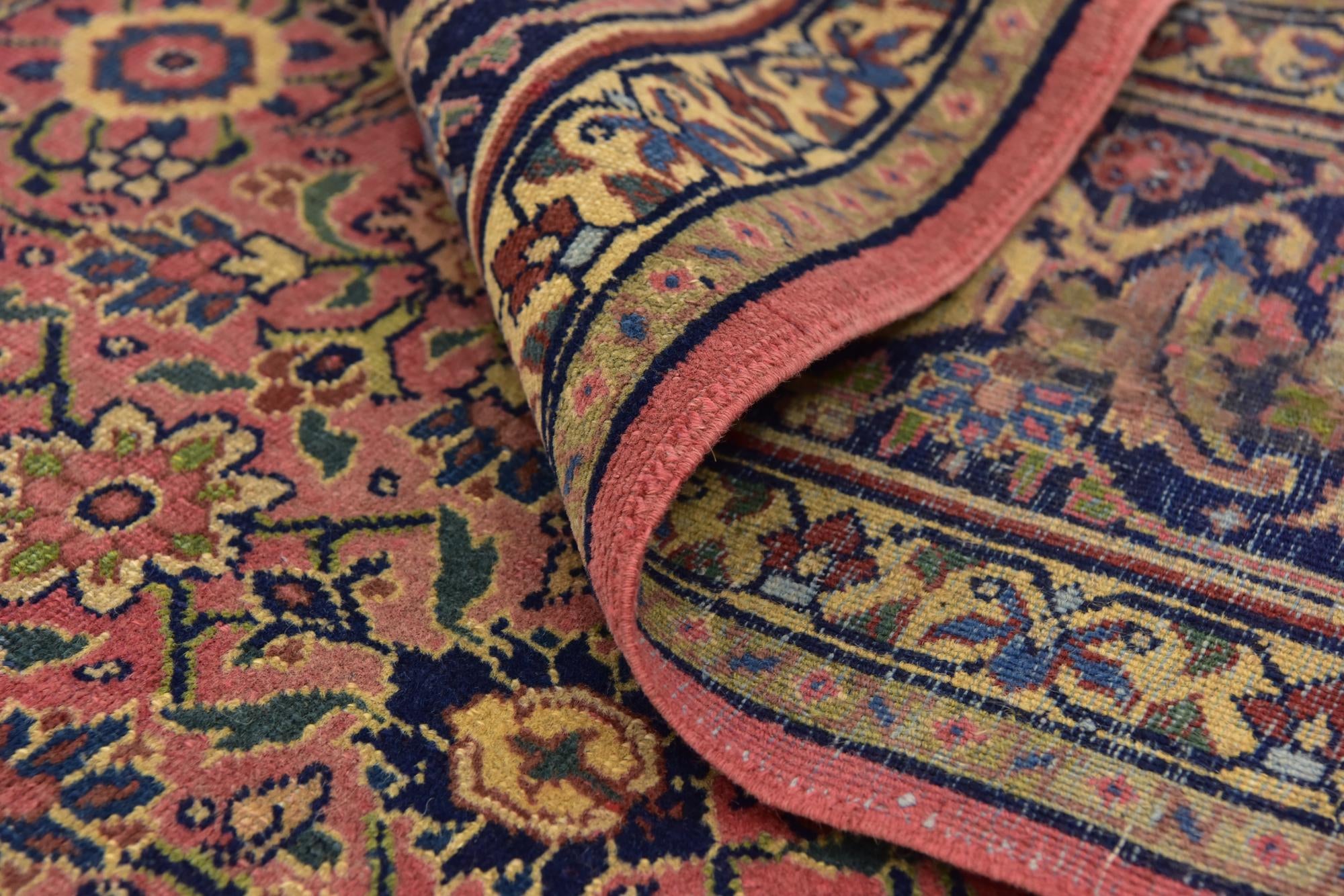 8' 6 x 11' 4 Hand Knotted Sarough Persian Wool Rug