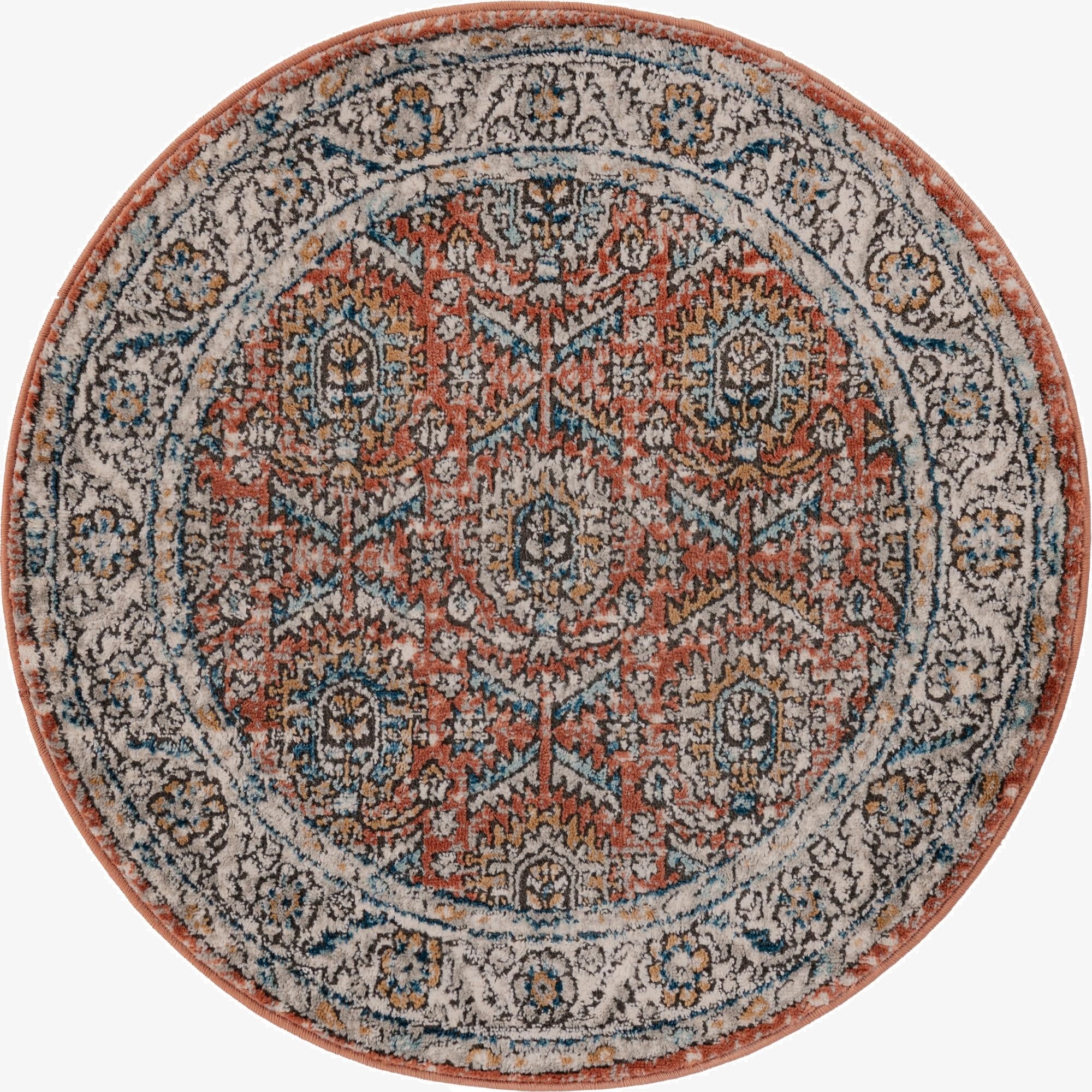 3' 3 x 3' 3 Nyla Round Rug