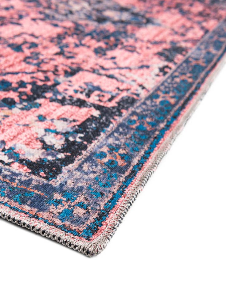 Detail image of 5' 3 x 5' 3 Washable Francesca Square Rug