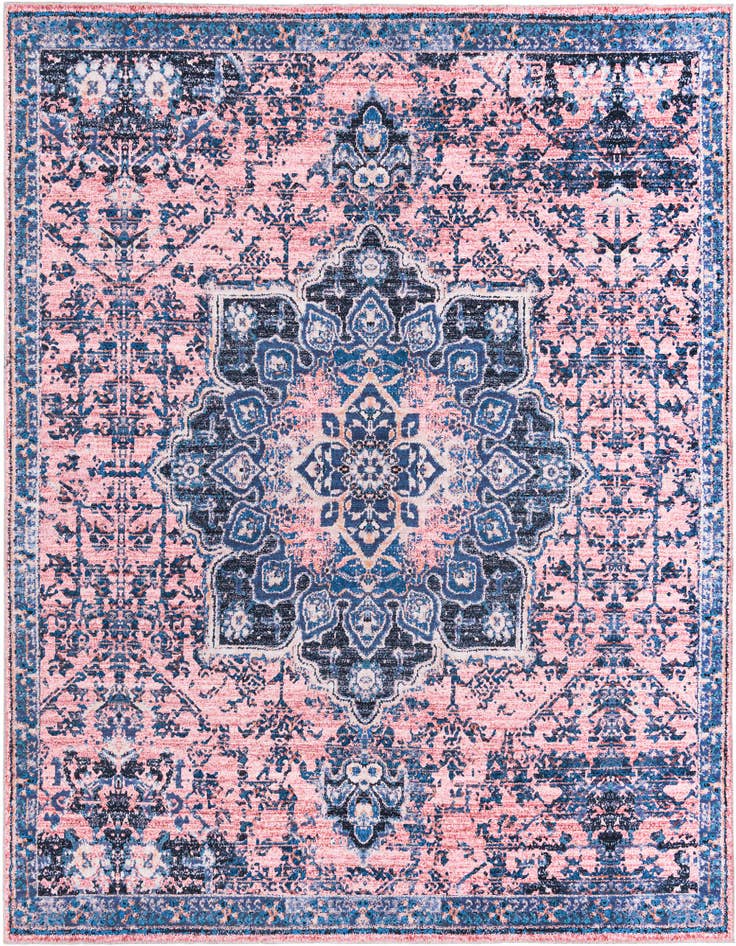Detail image of 10' 6 x 10' 6 Washable Renaissance Square Rug