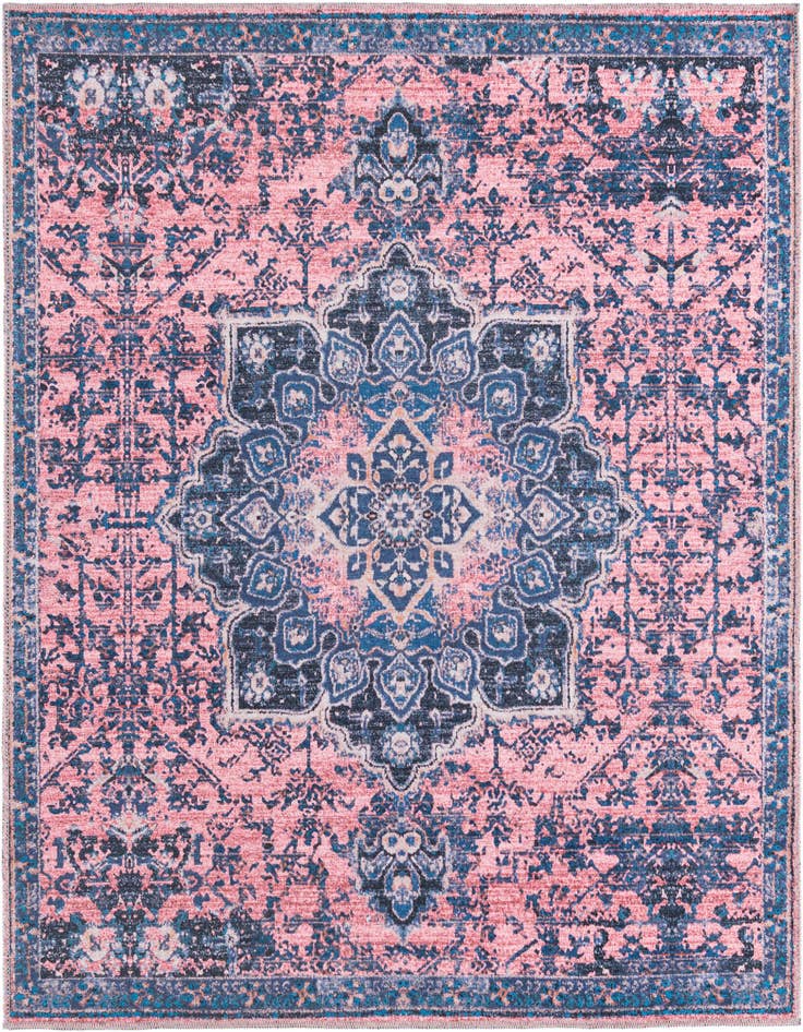 Detail image of 5' 3 x 5' 3 Washable Renaissance Square Rug