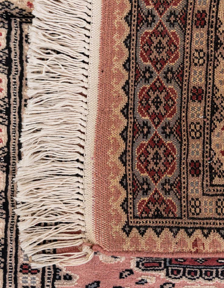 Detail image of 2' 9 x 4' 8 Hand Knotted Bokhara Rug