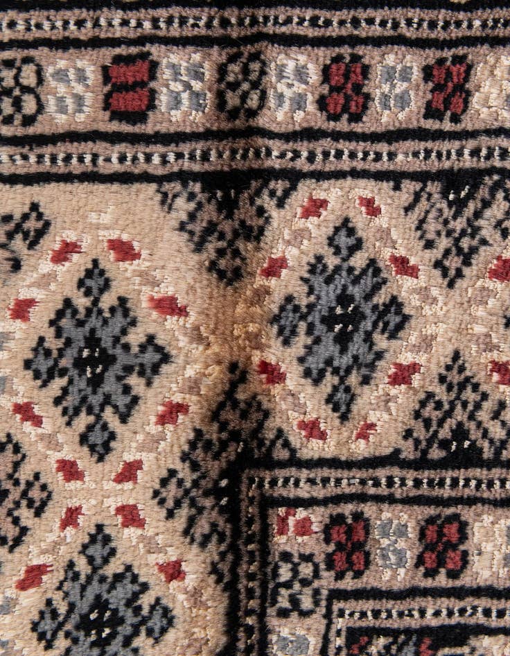 Detail image of 2' 9 x 4' 8 Hand Knotted Bokhara Rug