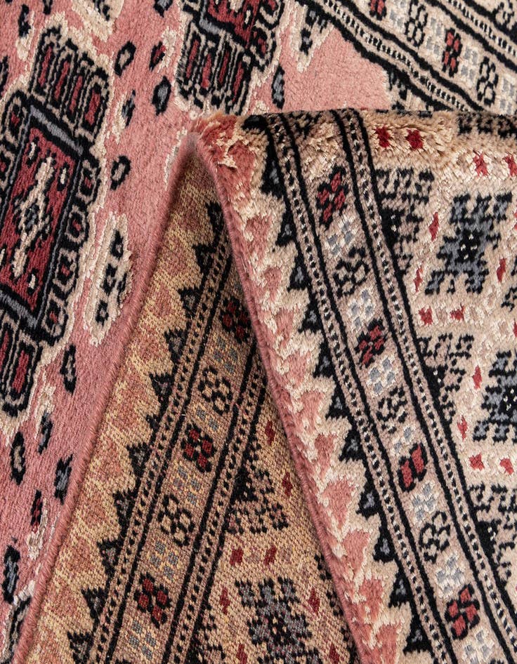 Detail image of 2' 9 x 4' 8 Hand Knotted Bokhara Rug