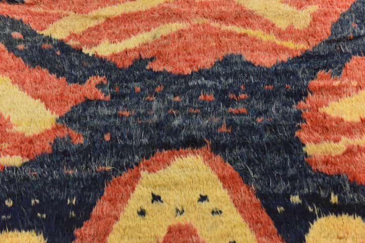6' 7 x 9' 2 Hand Knotted Darya Wool Rug