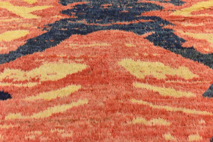 6' 7 x 9' 2 Hand Knotted Darya Wool Rug