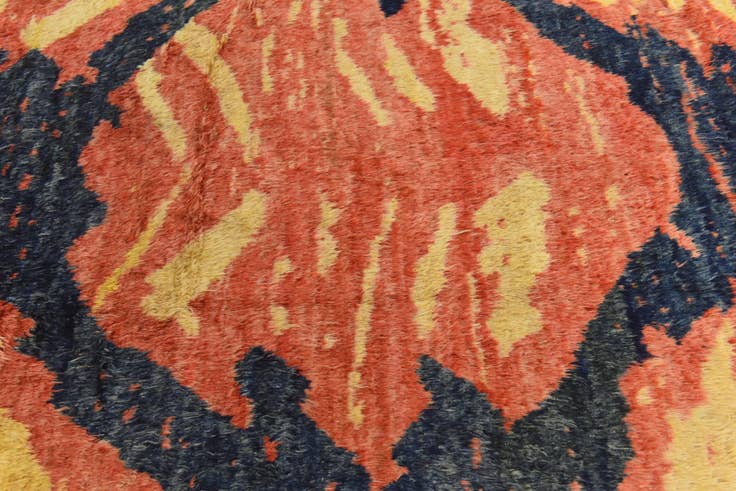Detail image of 6' 7 x 9' 2 Hand Knotted Darya Wool Rug