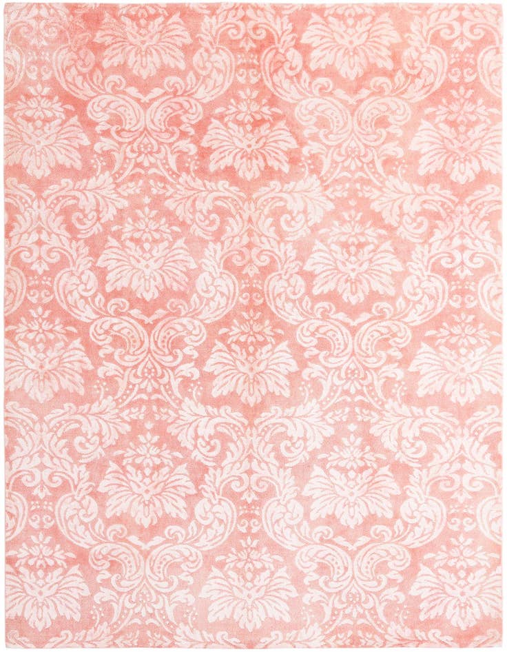 Detail image of 6' 7 x 9' 11 Hand Knotted Darya Wool Rug