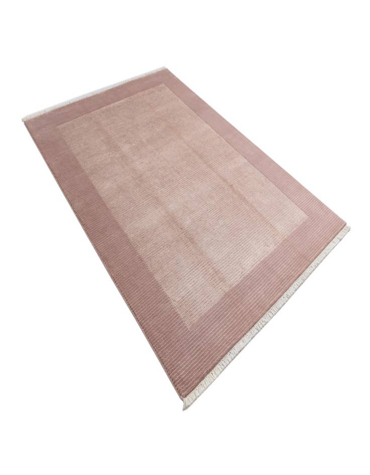 Detail image of 5' 9 x 8'  Hand Knotted Darya Wool Rug