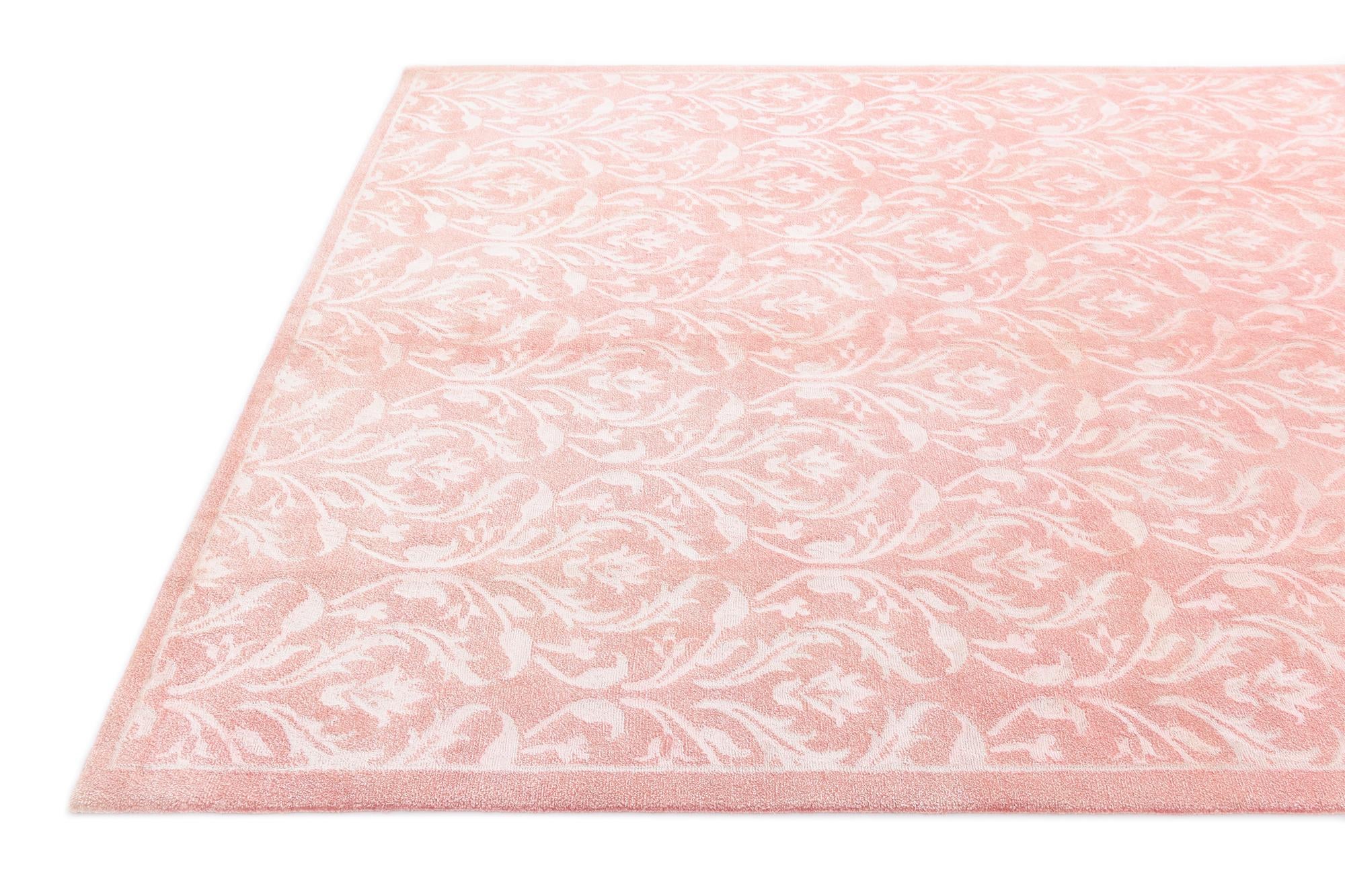6' 9 x 9' 8 Hand Knotted Darya Wool Rug