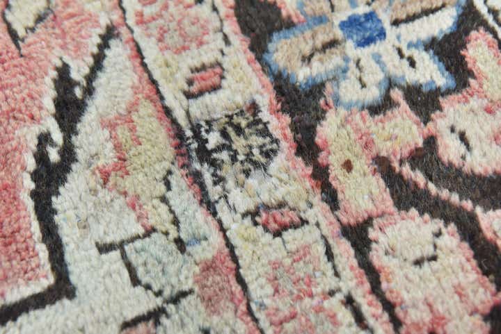 4' 5 x 7' 2 Hand Knotted Farahan Persian Wool Rug