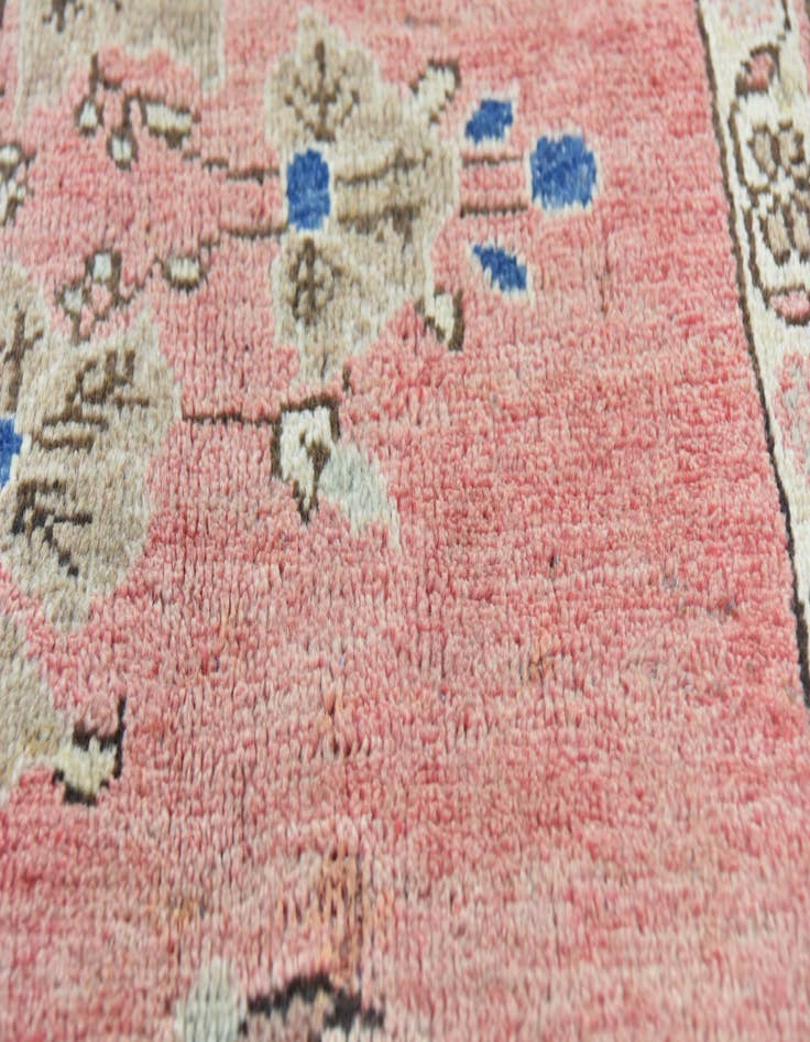 Detail image of 4' 5 x 7' 2 Hand Knotted Farahan Persian Wool Rug