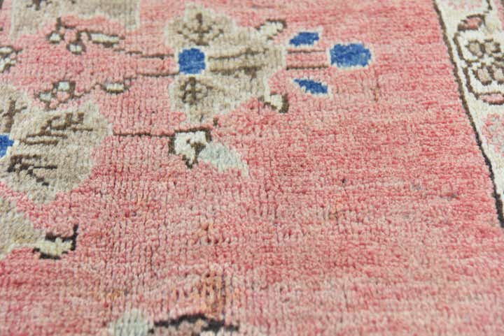 4' 5 x 7' 2 Hand Knotted Farahan Persian Wool Rug