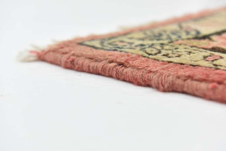4' 5 x 7' 2 Hand Knotted Farahan Persian Wool Rug